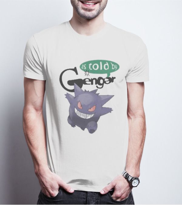 Pokemon As Told By Gengar Ghost-Type Adventure T-Shirt