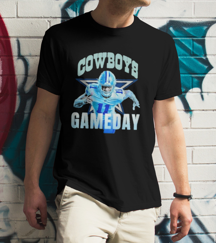 Micah Parsons Cowboys Gameday Star Athlete 11 T-Shirt