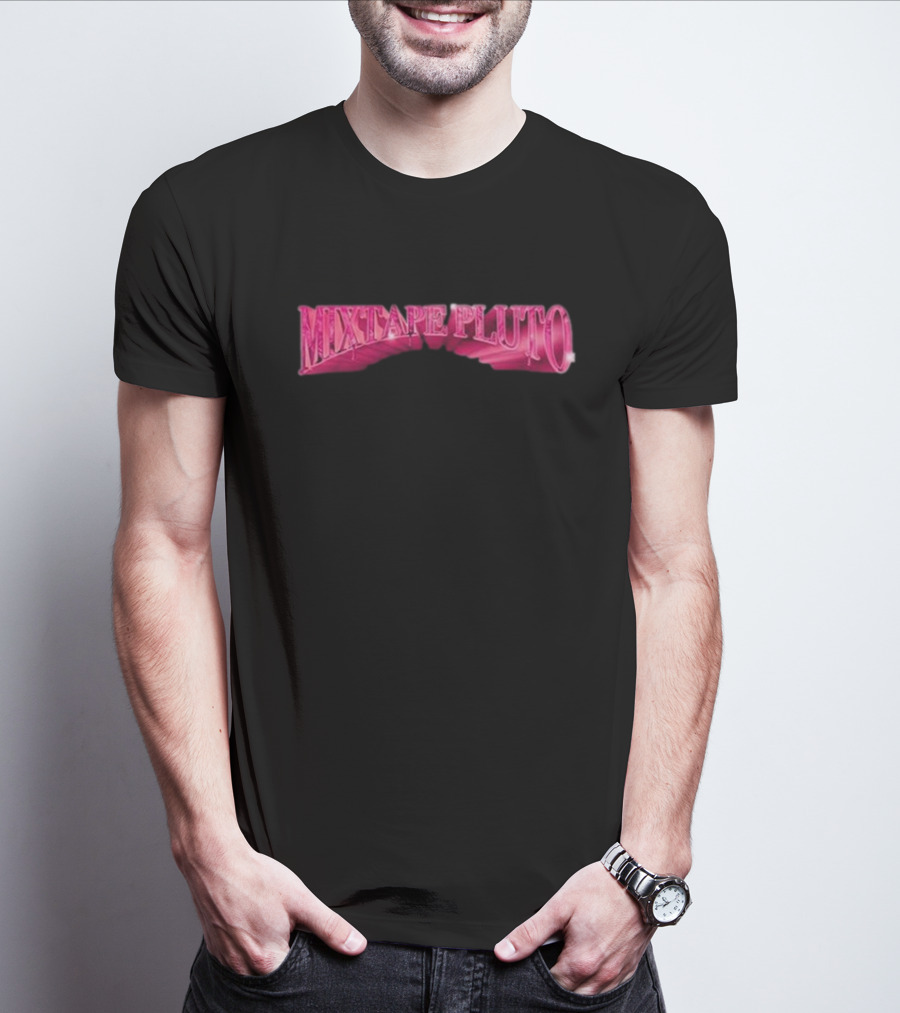 Nfr Podcast Mixtape Pluto Text T-Shirt