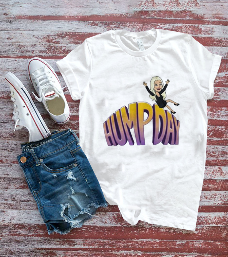Debbie Quasimodo Hump Day Cartoon Character Text T-Shirt