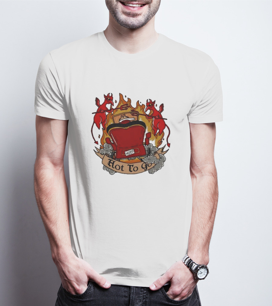 Hot To Go Flames Racing Devils Ryan L Wldryd T-Shirt