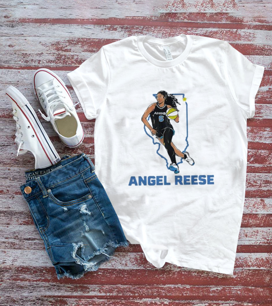 Angel Reese Most Double-doubles By A Rookie In WNBA History 5 T-Shirt