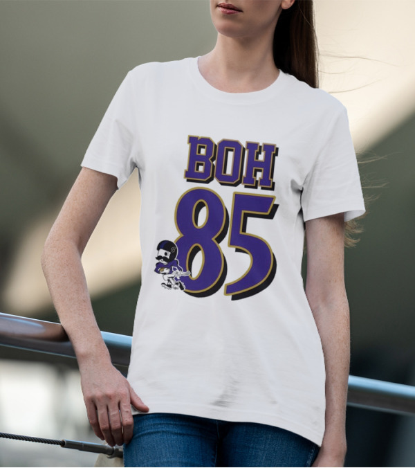 BOH 85 Game Day Football Player T-Shirt
