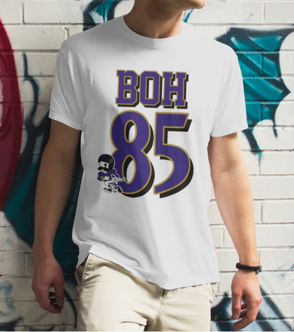BOH 85 Game Day Football Player T-Shirt