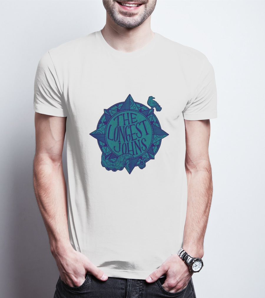 The Longest Johns Octopus Compass Jade T-Shirt