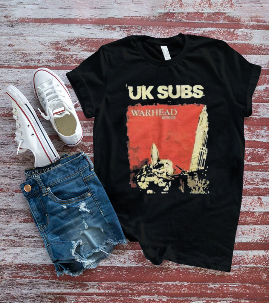 UK Subs Warhead Revisited Rocket T-Shirt