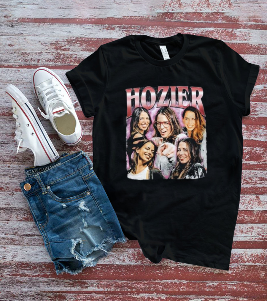 Hozier Melodyprints Laura Smiling Women Collage T-Shirt