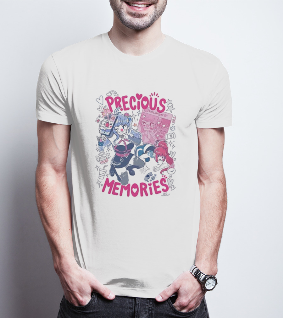 Precious Memories Kim_angel Anime Gaming Aesthetic T-Shirt