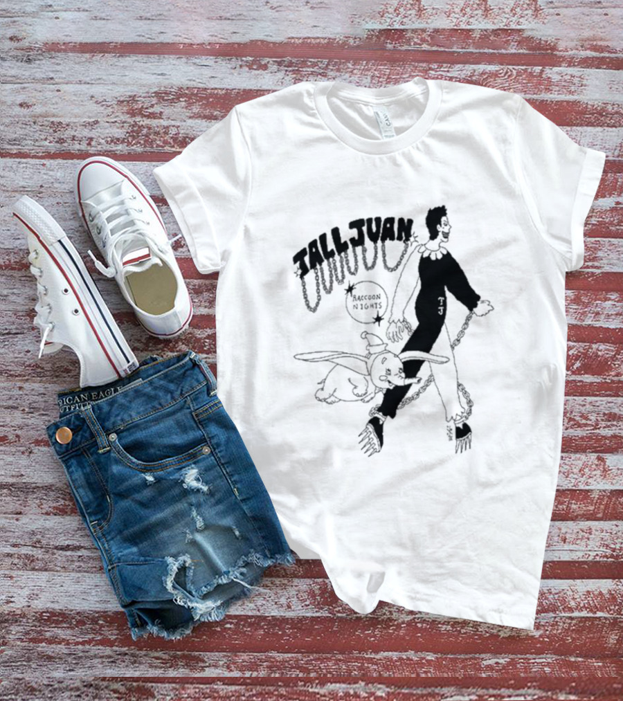 Tall Juan Raccoon Nights With Dumbo Character T-Shirt