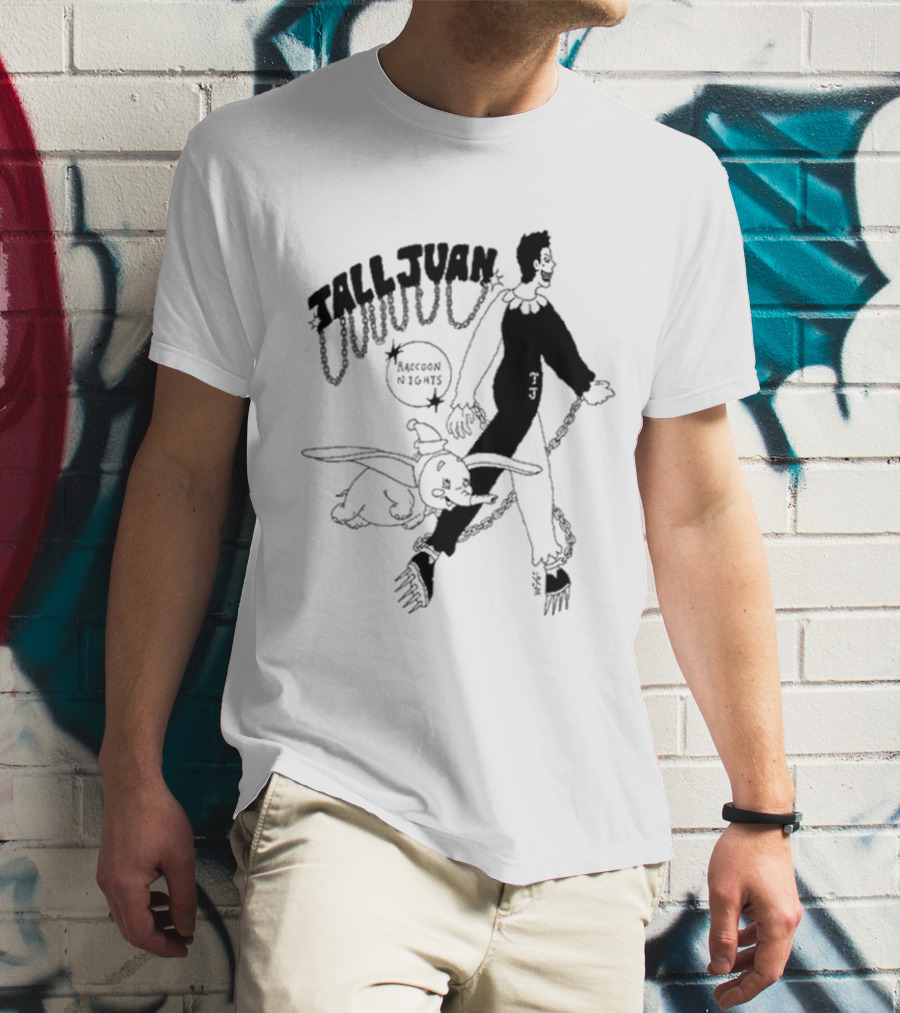 Tall Juan Raccoon Nights With Dumbo Character T-Shirt