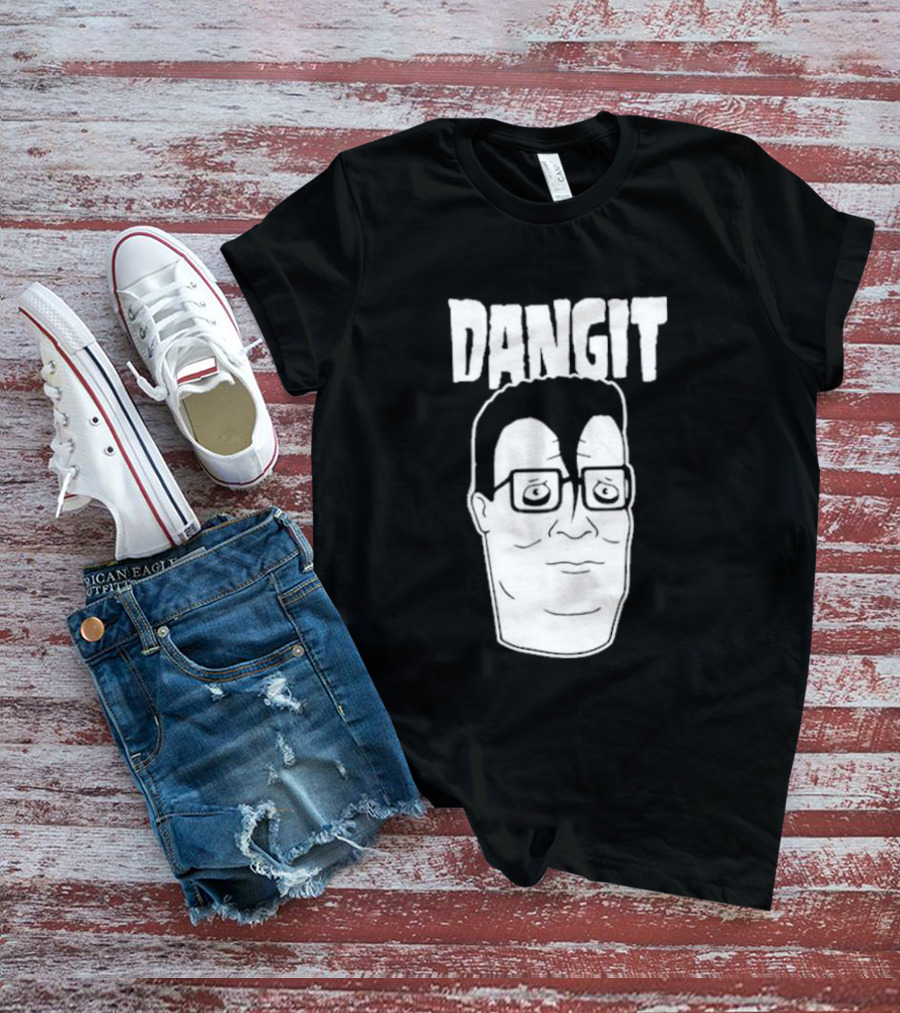Taseychompson666 Dangit Hank Hill Parody Face T-Shirt