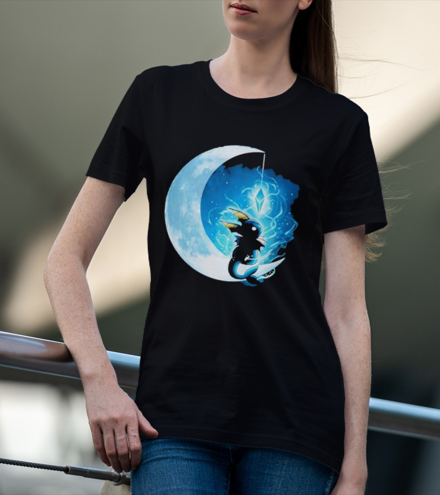 Water Stone Moon Dragon Vallina84 T-Shirt