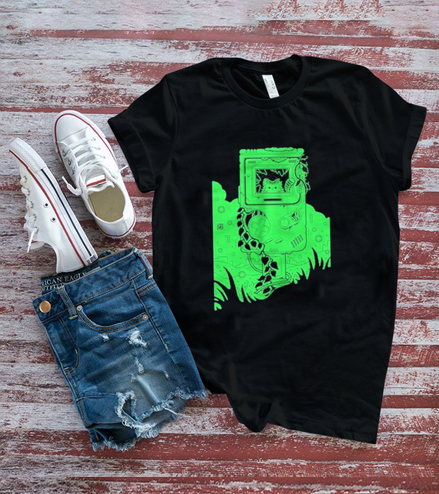Abandoned Glow Retro Creature Drew Wise T-Shirt