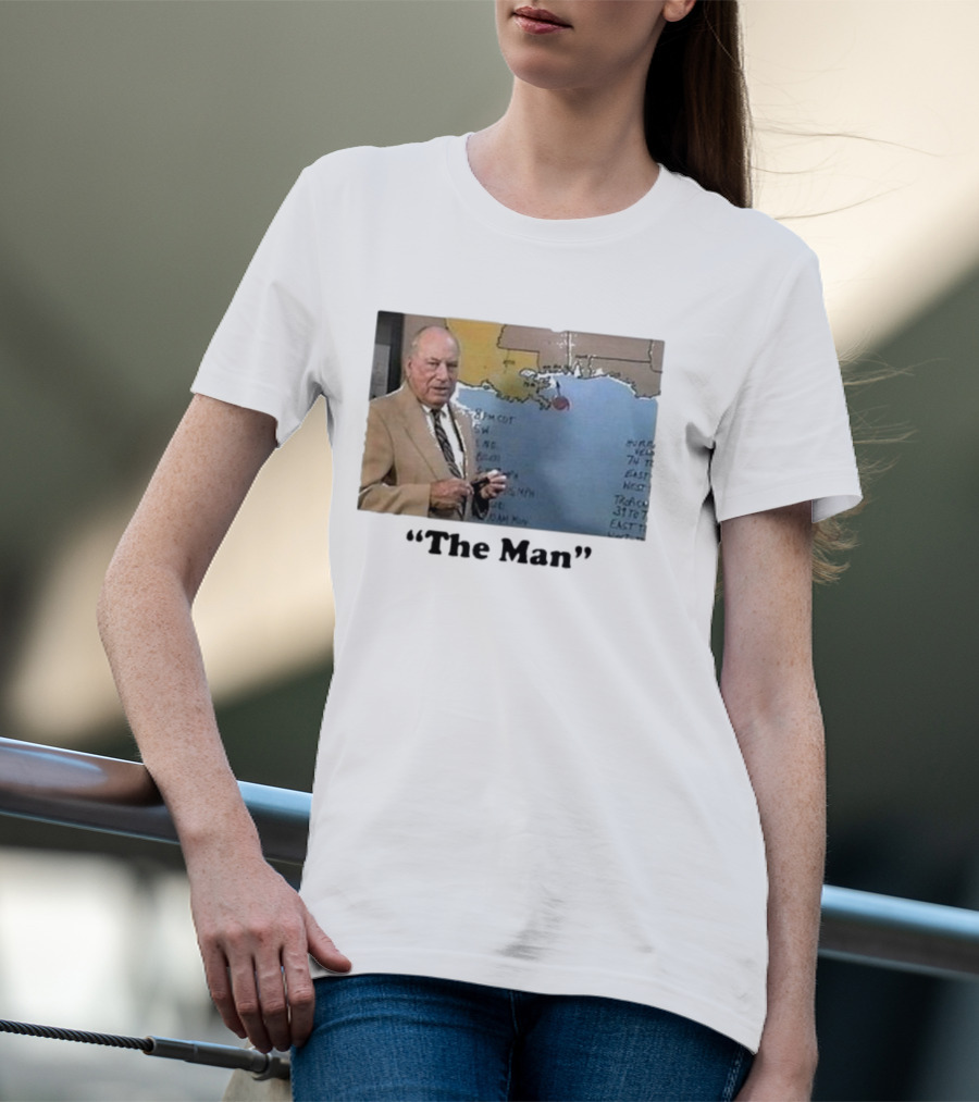Carl C Arredondo III The Man Nash Roberts Weather Map Classic T-Shirt