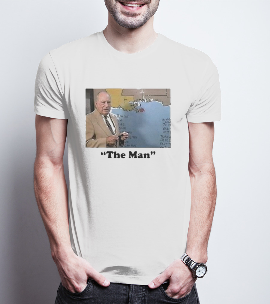 Carl C Arredondo III The Man Nash Roberts Weather Map Classic T-Shirt