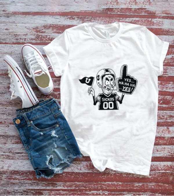 Sickos Fan Yes Ha Ha Ha Yes Number 1 U Flag T-Shirt