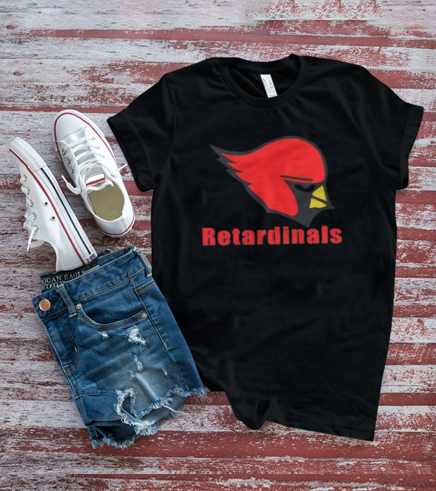 Arizona Retardinals Red Birdhead T-Shirt