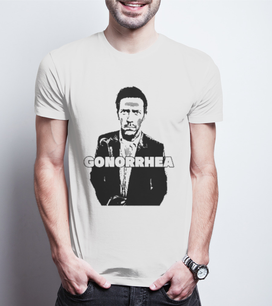 Gonorrhea Doctor House医师形象 T-Shirt