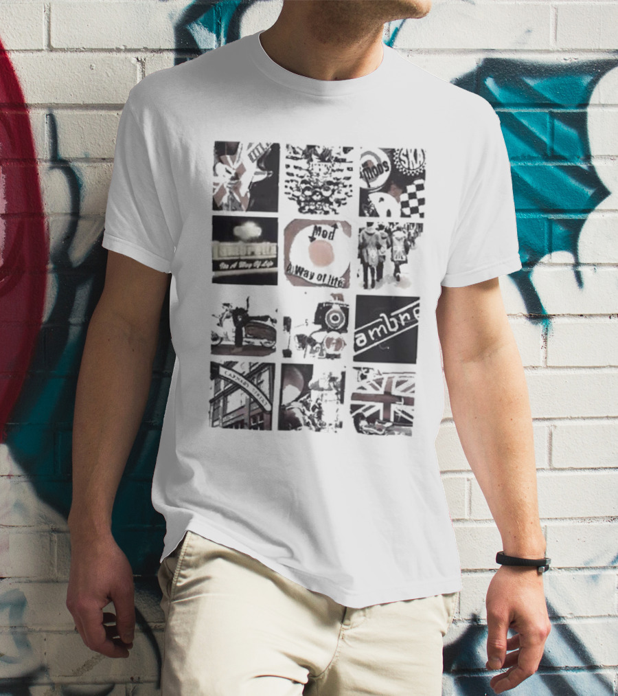 Lambretta Mod A Way Of Life Target Scooter T-Shirt