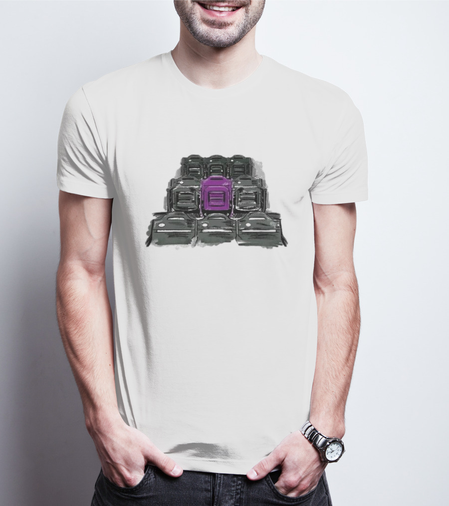We Gotta Believe The Purple Seat Amidst Black Rows T-Shirt
