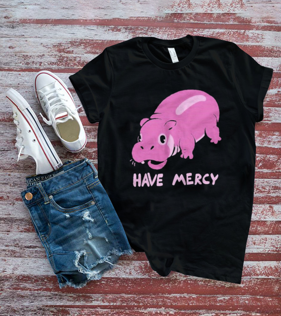 Have Mercy Pink Hippo T-Shirt