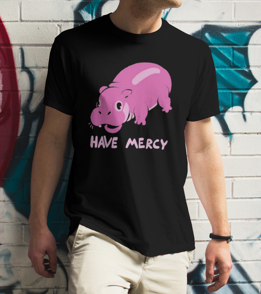 Have Mercy Pink Hippo T-Shirt