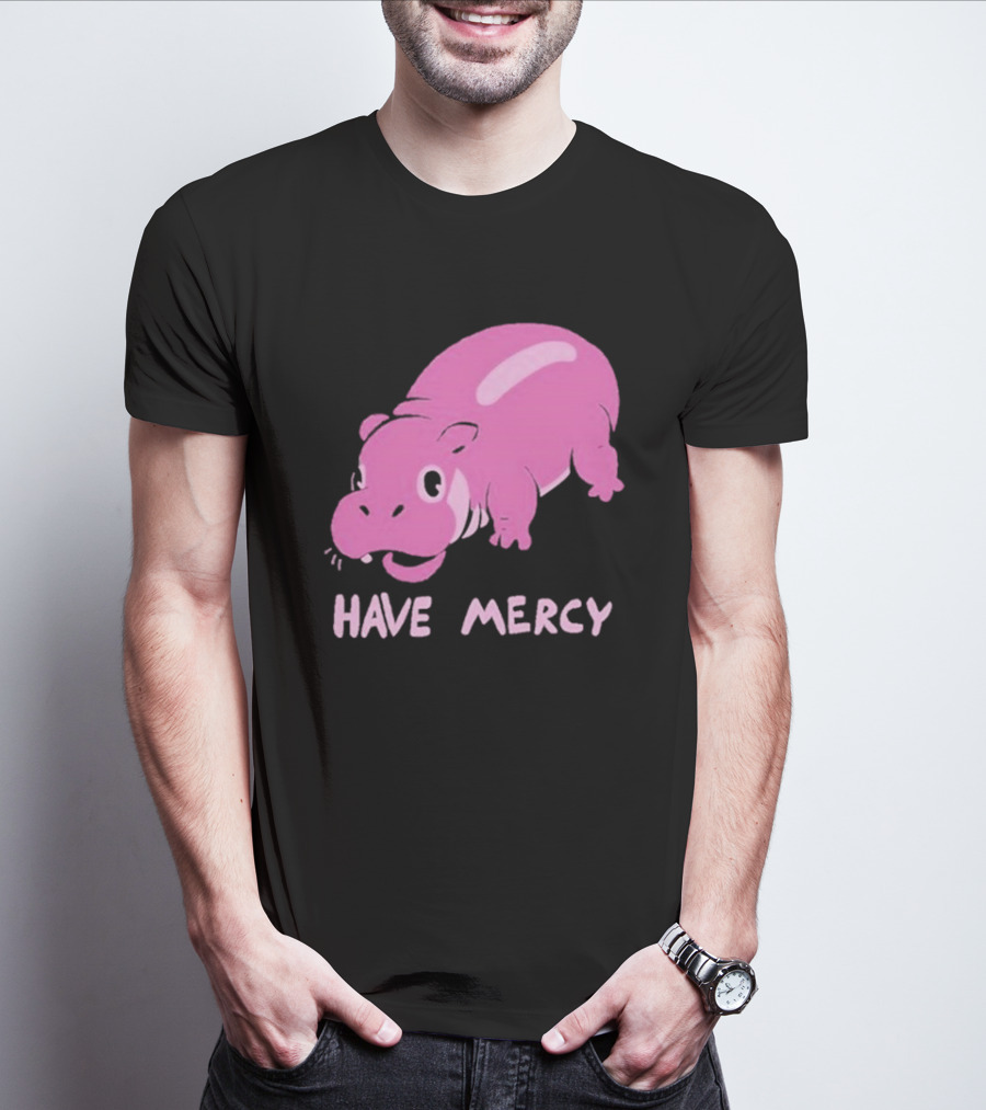 Have Mercy Pink Hippo T-Shirt