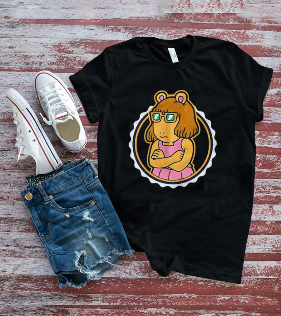 Retrokid X Arthur Minnie Read Crossed Arms Iconic Character T-Shirt