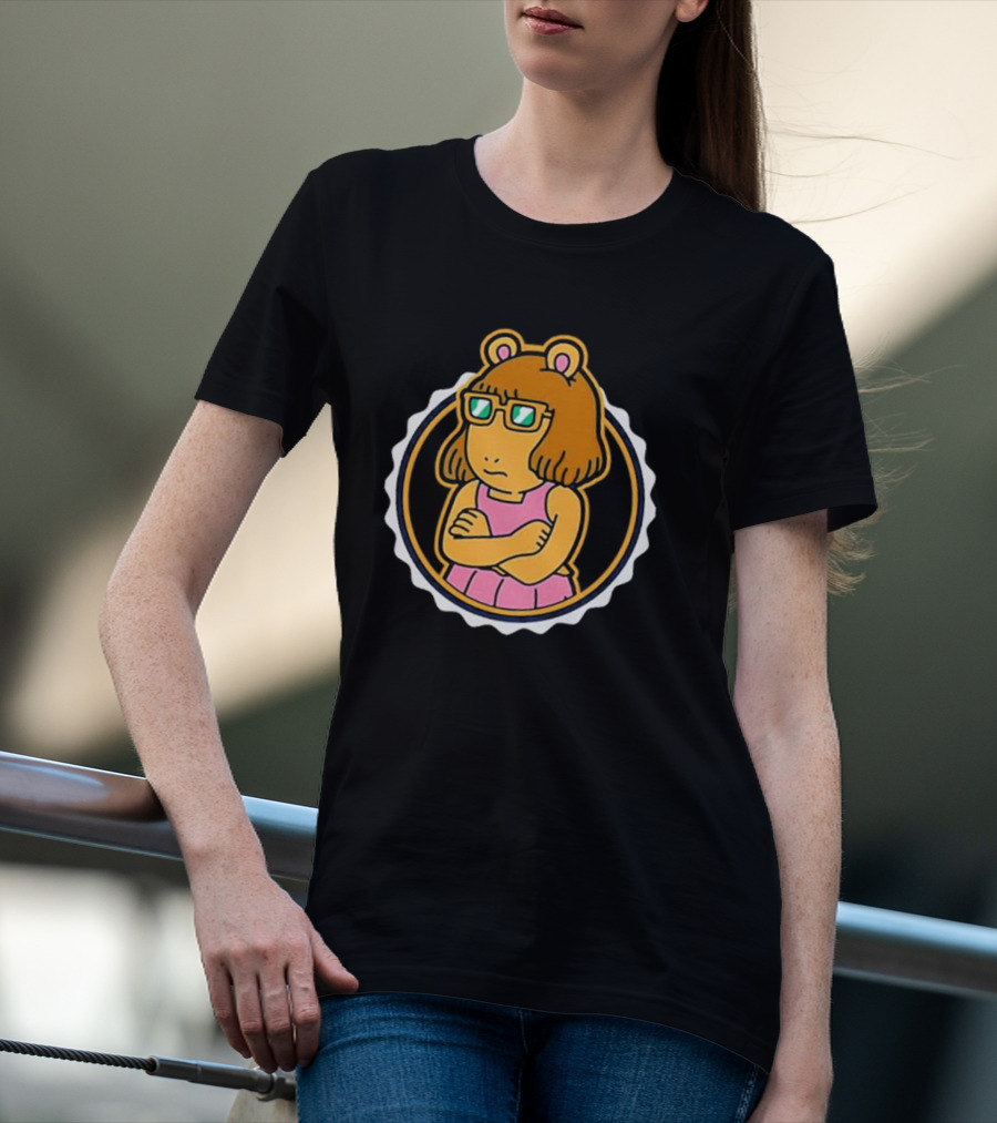 Retrokid X Arthur Minnie Read Crossed Arms Iconic Character T-Shirt