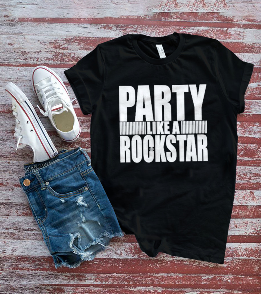 6Arelyhuman Party Like A Rockstar T-Shirt