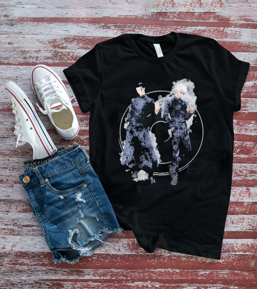 Jujutsu Kaisen Gojo Geto Betta Fish Circle T-Shirt