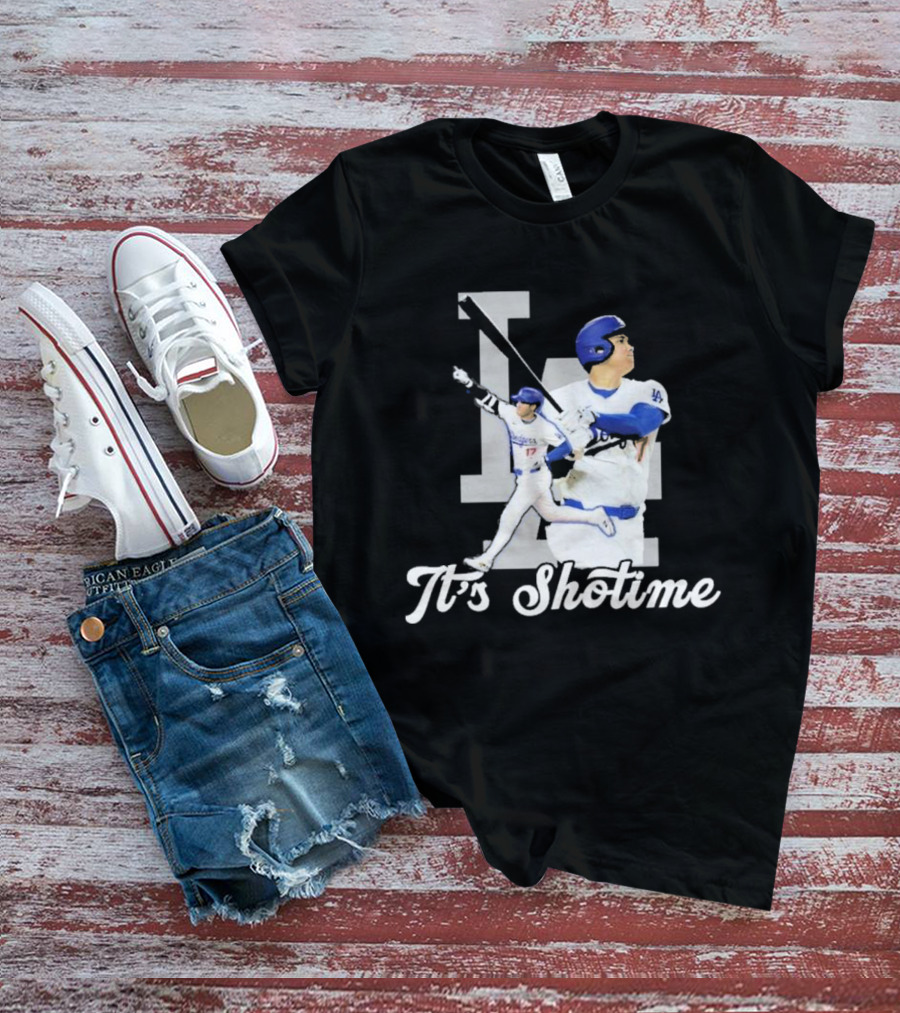 Los Angeles Dodgers Shohei Ohtani It’s Shotime T-Shirt