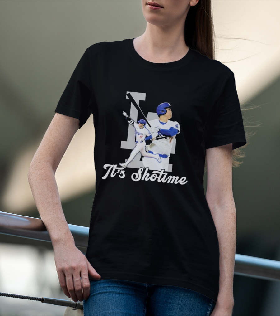 Los Angeles Dodgers Shohei Ohtani It’s Shotime T-Shirt