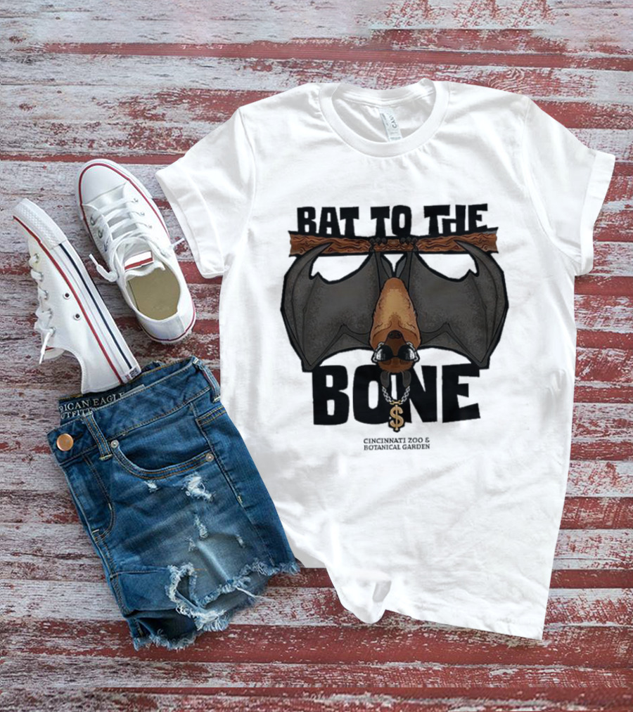 Bat To The Bone Cincinnati Zoo And Botanical Garden T-Shirt