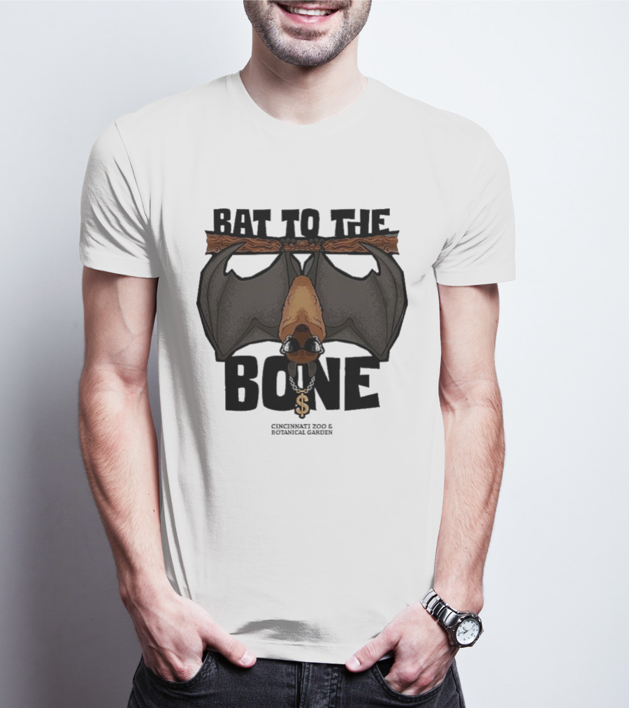 Bat To The Bone Cincinnati Zoo And Botanical Garden T-Shirt