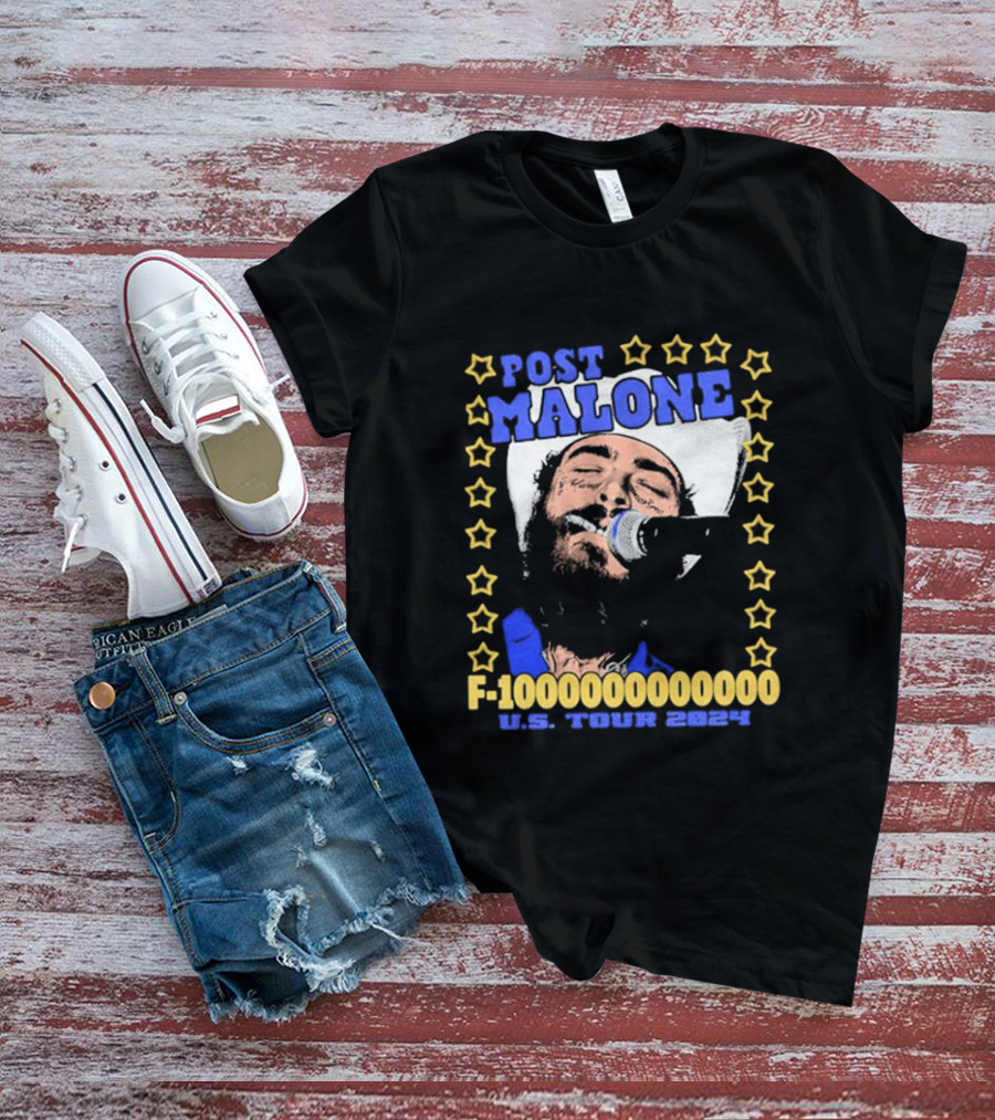 Post Malone F-1000000000000 U.S. Tour T-Shirt