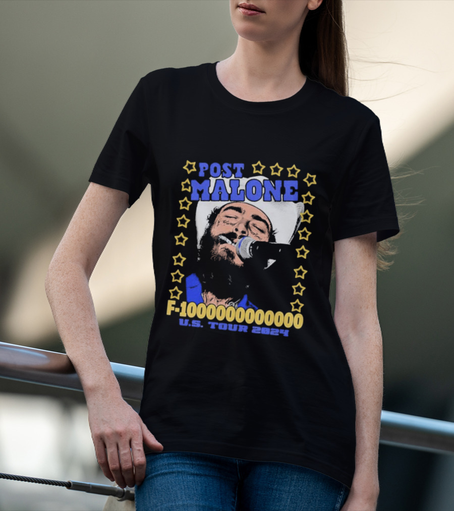 Post Malone F-1000000000000 U.S. Tour T-Shirt