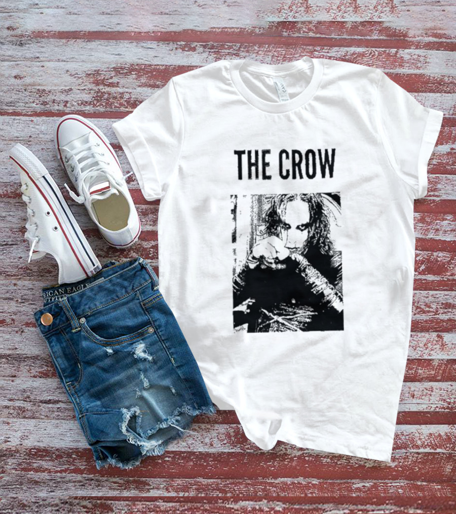 The Crow San Antonio Sharpist Iconic Dark Image T-Shirt