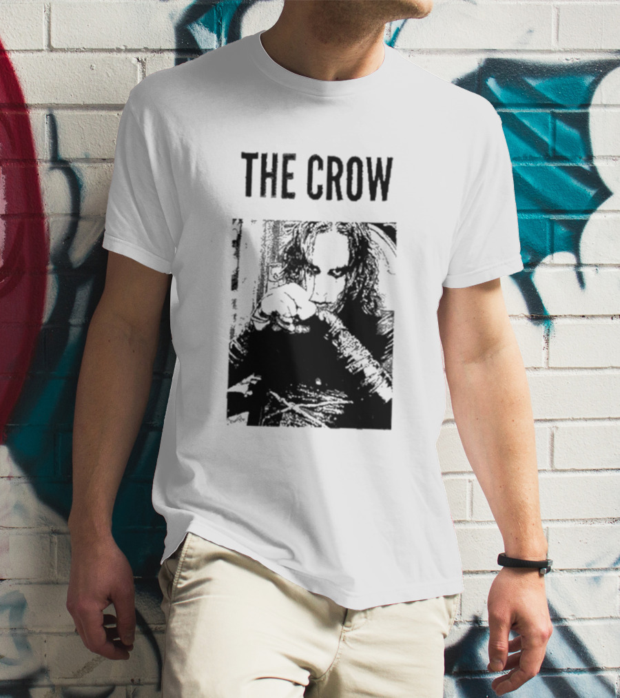 The Crow San Antonio Sharpist Iconic Dark Image T-Shirt