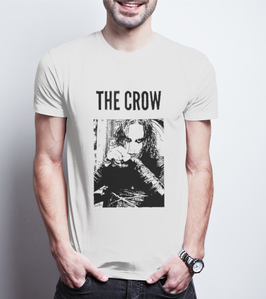 The Crow San Antonio Sharpist Iconic Dark Image T-Shirt