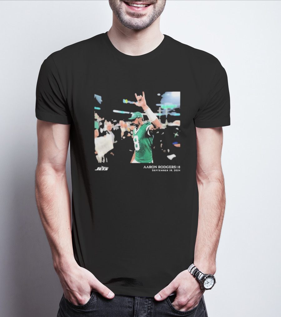 Aaron Rodgers 8 New York Jets September 19 T-Shirt