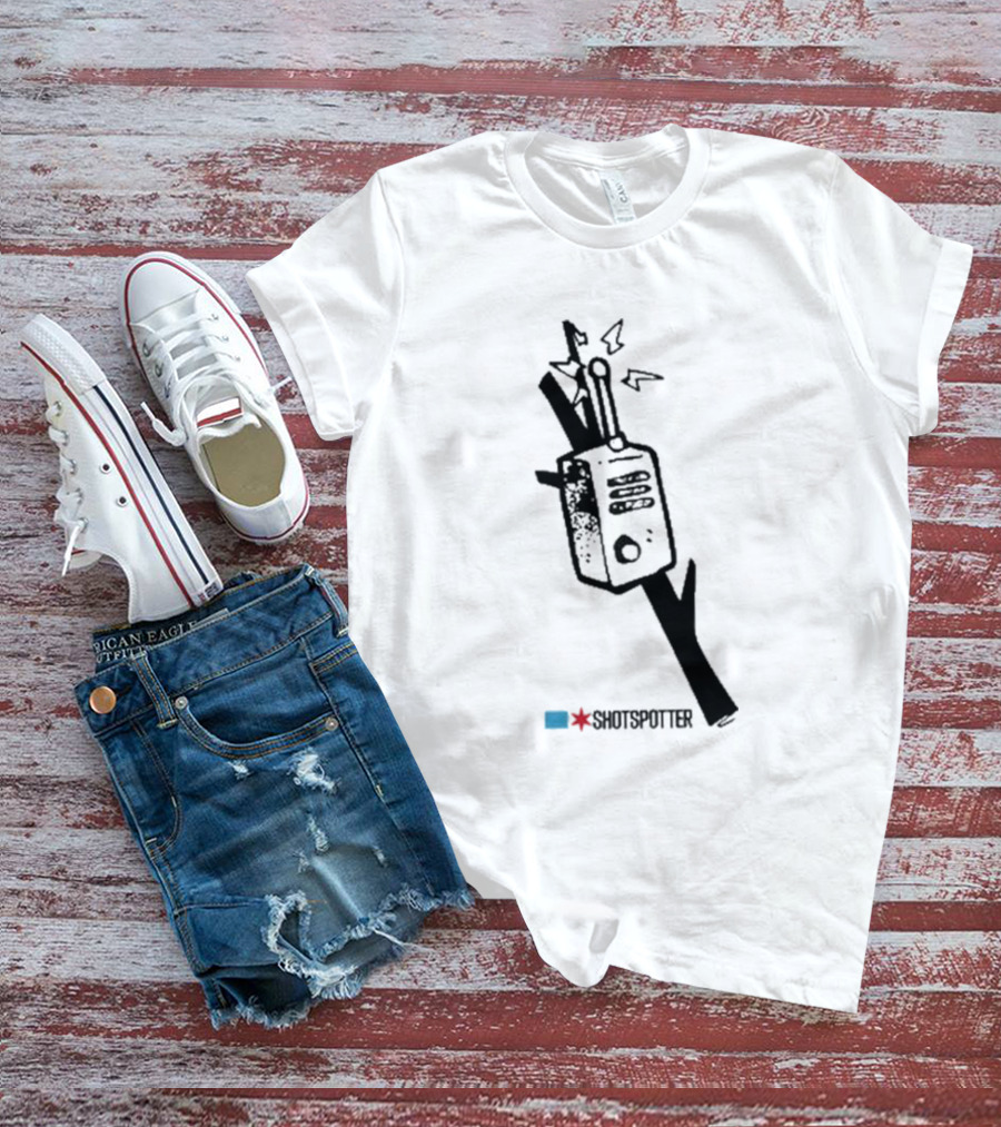 Raymond Lopez Walkie-Talkie Shotspotter Broken Signal T-Shirt