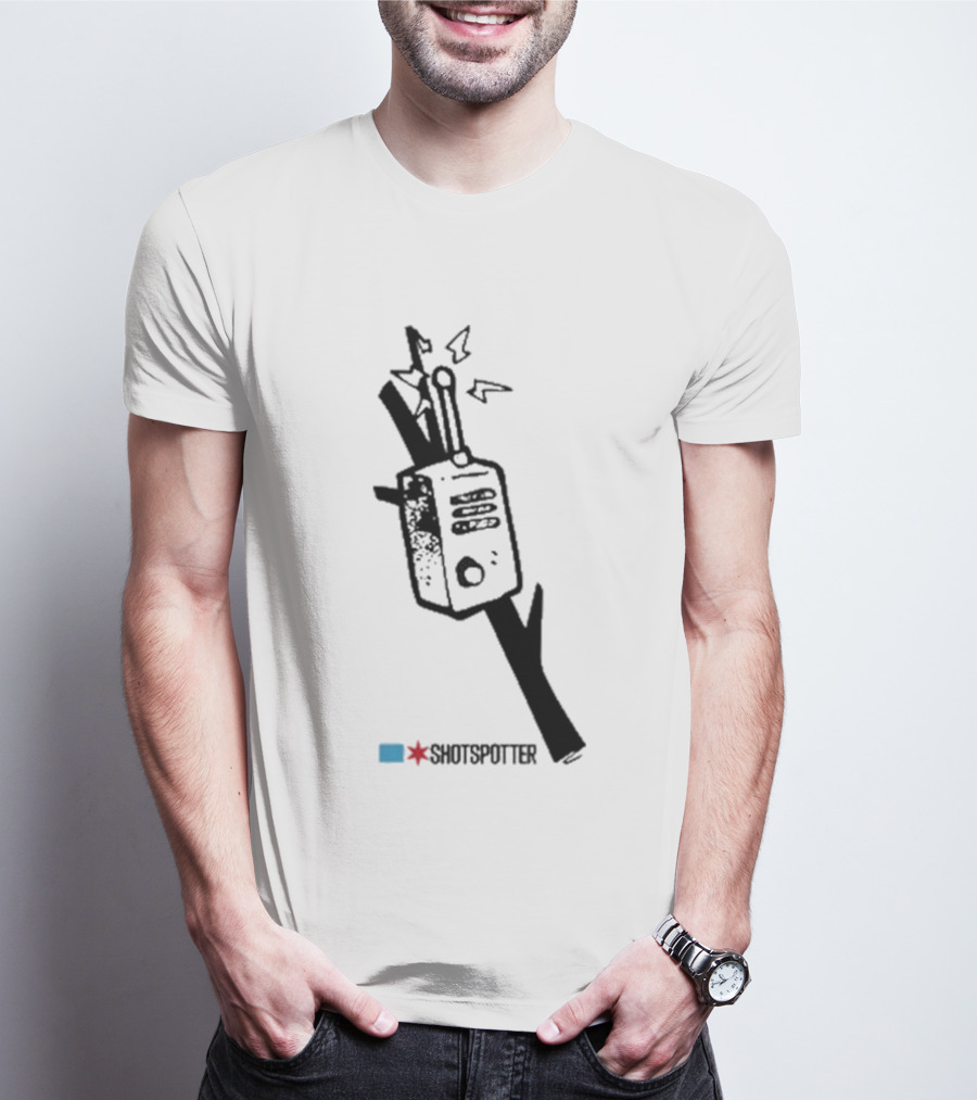 Raymond Lopez Walkie-Talkie Shotspotter Broken Signal T-Shirt