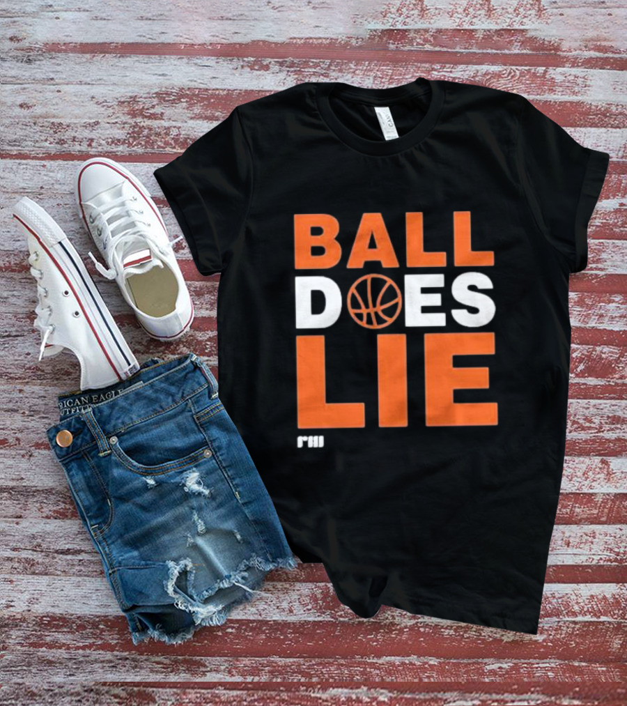 Refmasters Ball Does Lie Basketball T-Shirt