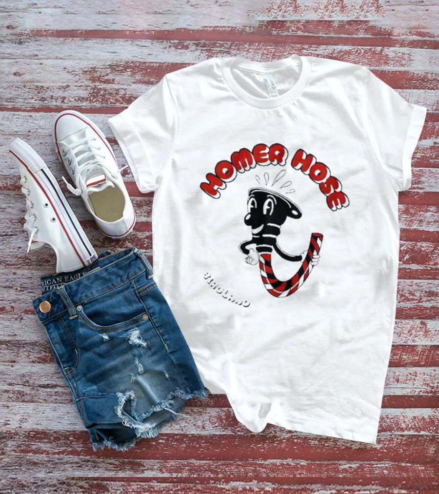 Homer Hose Birdland Baltimore Orioles T-Shirt