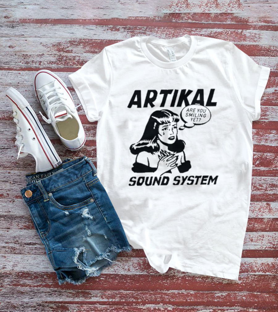 Artikal Sound System Are You Smiling Yet Comic T-Shirt