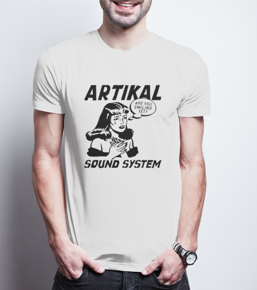 Artikal Sound System Are You Smiling Yet Comic T-Shirt