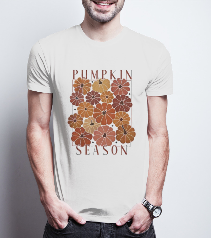 Pumpkin Season Autumn Harvest Bounty T-Shirt