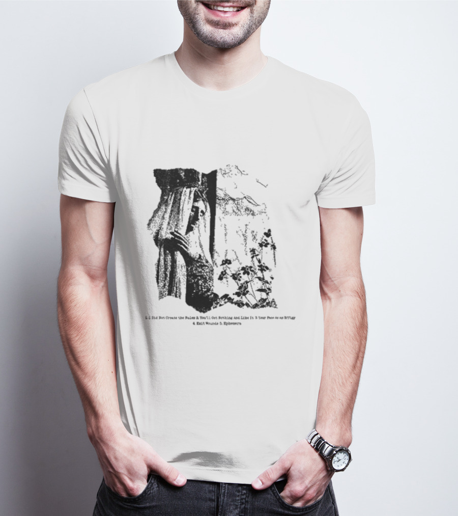 Pure Noise Store Ben Quad Ephemera I Did Not Create The Palms Album T-Shirt