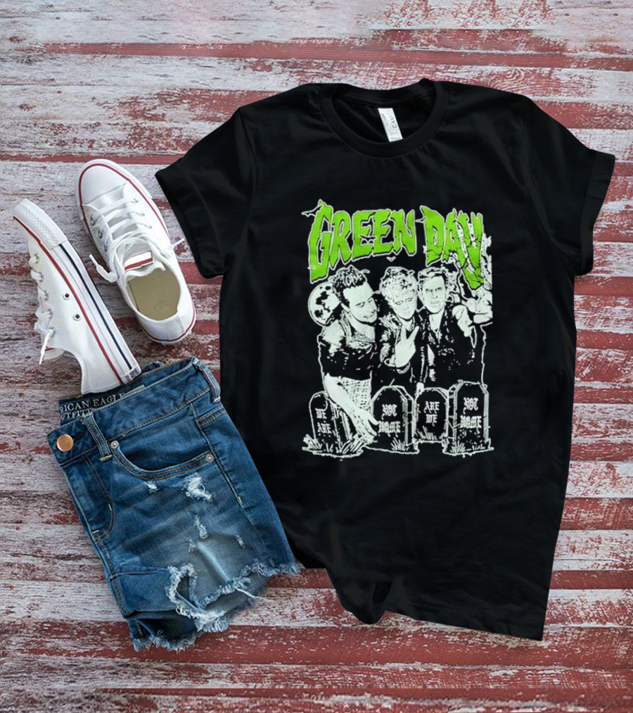 Green Day Zombies You Are We Are Glow-In-The-Dark T-Shirt
